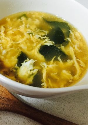 美味しいたまごスープ-レシピのメイン写真