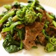 牛肉の春野菜炒め