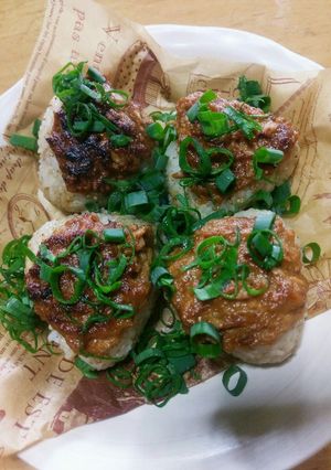 ☆ごま香るシーチキン味噌の焼きおにぎり☆-レシピのメイン写真