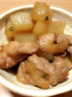 鶏もも肉と大根の甘辛煮-レシピのメイン写真