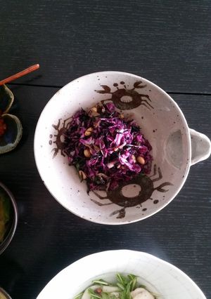 ひじきの煮ものを使った紫キャベツのマリネ-レシピのメイン写真
