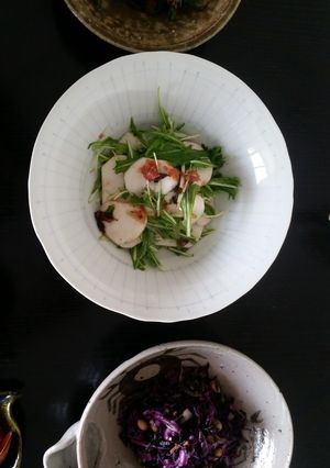 蕪と水菜の梅干し和え-レシピのメイン写真