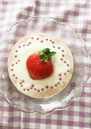 ヨーグルトアートで♡レース模様♡-レシピのメイン写真
