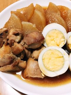鶏肉と大根とたまごの煮物-レシピのメイン写真