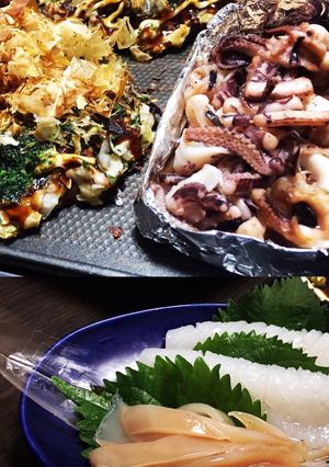 贅沢！アオリイカのゲソバター焼き☆-レシピのメイン写真