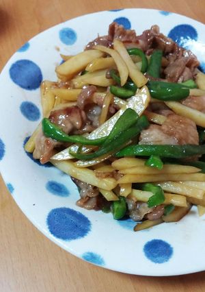 ご飯欲しくなるｯ豚肉とピーマンの甘辛炒め-レシピのメイン写真