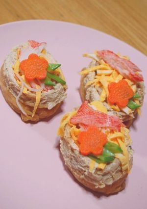 華やか！オープンいなり-レシピのメイン写真