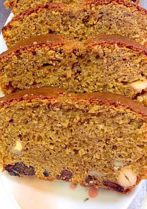 簡単なナッツ入りコーヒー味パウンドケーキ-レシピのメイン写真