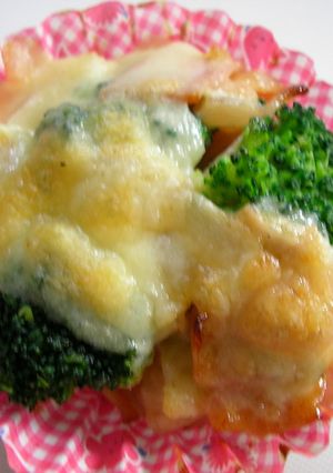 お弁当に★ブロッコリーのマヨチーズ焼き-レシピのメイン写真