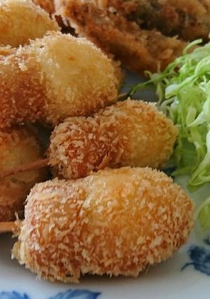 うずらの卵と魚肉ソーセージのフライ串-レシピのメイン写真