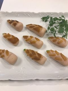 春の苦み・和菓子 筍・可愛いでしょう?-レシピのメイン写真
