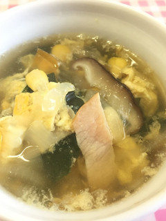 給食再現✨ほうれん草のふわふわスープ-レシピのメイン写真
