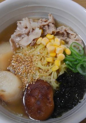 塩味でシンプルに♪具だくさんラーメン-レシピのメイン写真