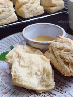 混ぜて焼くだけ♪簡単豆腐スコーン♡-レシピのメイン写真