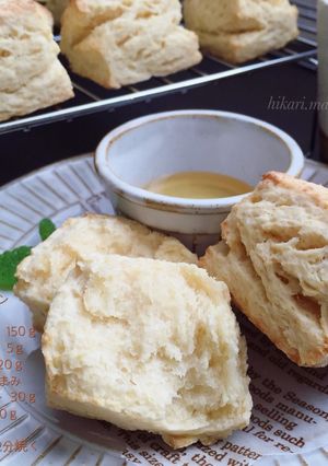 混ぜて焼くだけ♪簡単豆腐スコーン♡-レシピのメイン写真