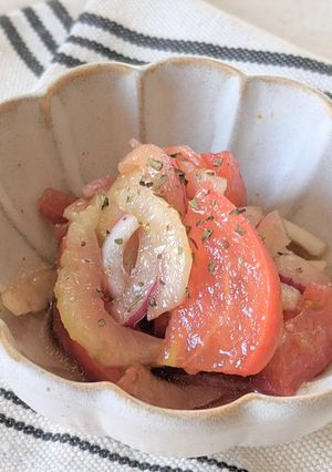 トマトとセロリのマリネ-レシピのメイン写真