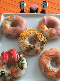 ひな祭りにドーナツ型のちらし寿司-レシピのメイン写真