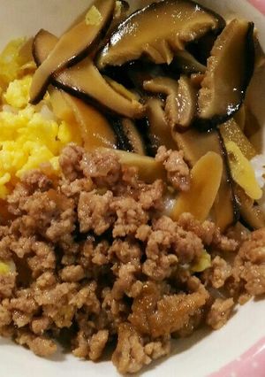 三色じゃない三色丼-レシピのメイン写真