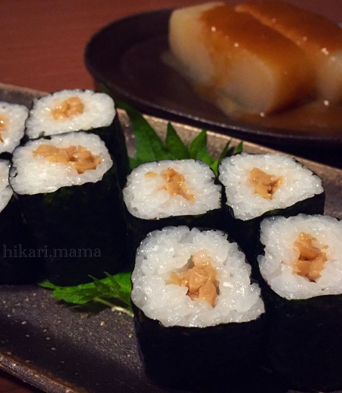 お家で簡単♪納豆巻き♡ by ひかりママ622 【クックパッド】 簡単