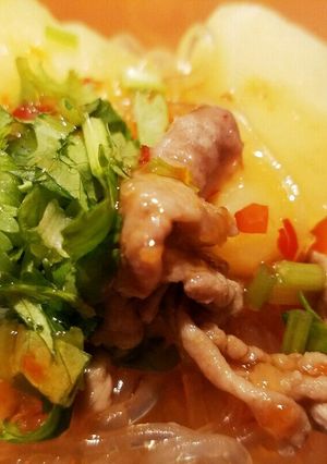 パクチー肉じゃが-レシピのメイン写真