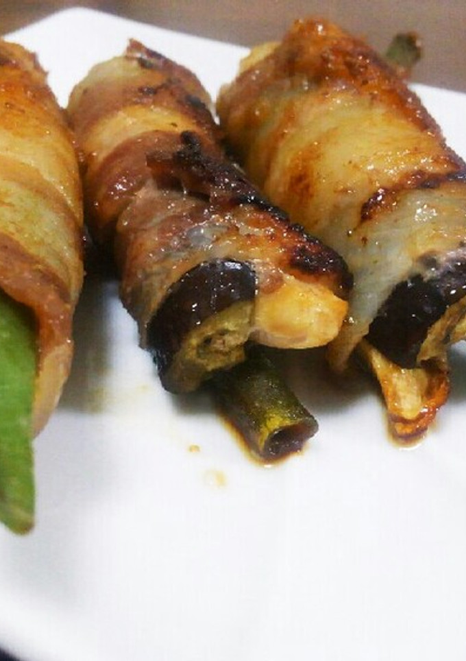豚肉の野菜巻き巻き◆ゆず胡椒ぽん酢-レシピのメイン写真