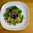 我が家の定番~ほうれん草+卵+チーズ炒め
