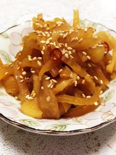 沢庵のきんぴら-レシピのメイン写真