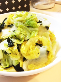 【簡単&大量消費】 白菜とのりのナムル風-レシピのメイン写真