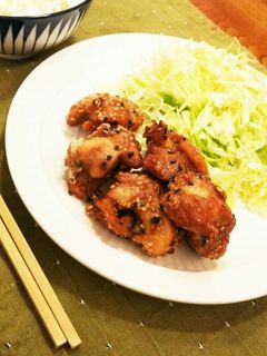 ゴマ香る☆簡単!鶏のゴマ唐揚げ-レシピのメイン写真