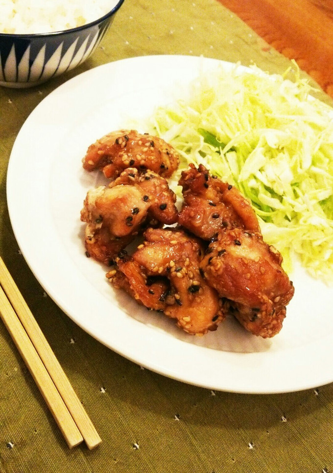 ゴマ香る☆簡単！鶏のゴマ唐揚げ-レシピのメイン写真