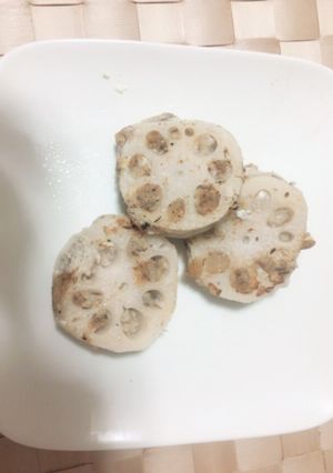 サバと豆腐でヘルシー♡れんこんの挟み焼き-レシピのメイン写真