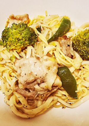 糖質オフ焼うどん-レシピのメイン写真