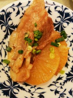 ほっこり☆焼き大根と豚バラの煮物-レシピのメイン写真
