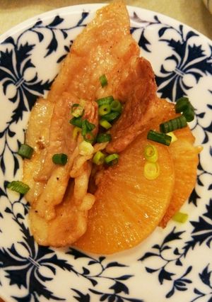 ほっこり☆焼き大根と豚バラの煮物-レシピのメイン写真