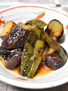 たっぷり夏野菜★ナスとピーマンの焼き浸し-レシピのメイン写真