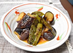 たっぷり夏野菜★ナスとピーマンの焼き浸し-レシピのメイン写真