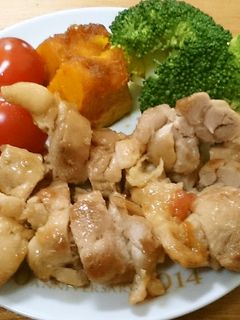 梅風味の照り焼きチキン-レシピのメイン写真