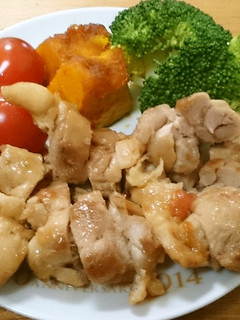梅風味の照り焼きチキン-レシピのメイン写真