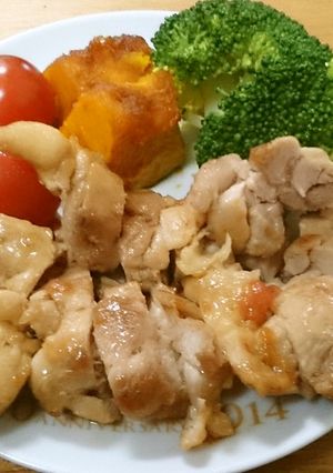 梅風味の照り焼きチキン-レシピのメイン写真