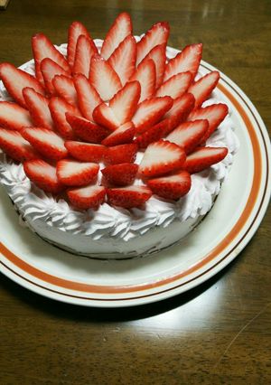 ひな祭り♥ピンクのケーキ-レシピのメイン写真