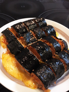 韓国で大人気!トロトロチーズキムチキンパ-レシピのメイン写真