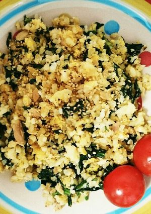 ツナとほうれん草のチャーハン☆-レシピのメイン写真