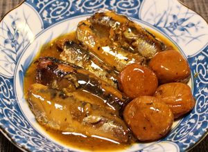 超簡単！イワシ缶で作る美味しい梅煮♪-レシピのメイン写真