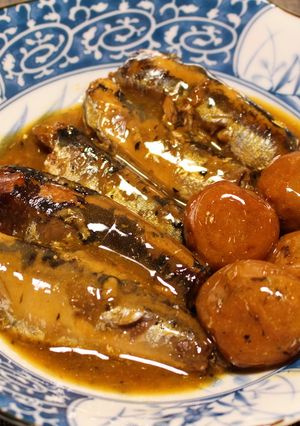 超簡単！イワシ缶で作る美味しい梅煮♪-レシピのメイン写真