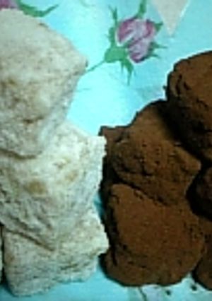 もちもち♪生チョコ（チョコ＆きな粉）-レシピのメイン写真