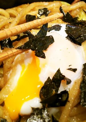 アラジントースター　焼きうどん　アレンジ-レシピのメイン写真