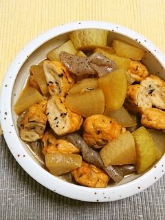がんもと大根とこんにゃくの煮物♪-レシピのメイン写真