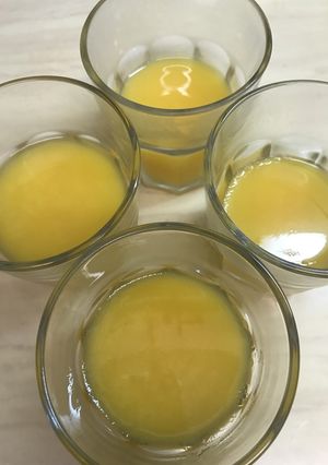 ポンジュースでオレンジゼリー-レシピのメイン写真