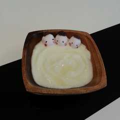 รูปของ ヨーグルトアート♪いい湯だなぁ～☆