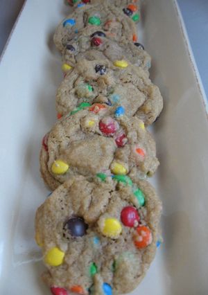 アメリカ計量で作る、ｍ＆ｍクッキー-レシピのメイン写真